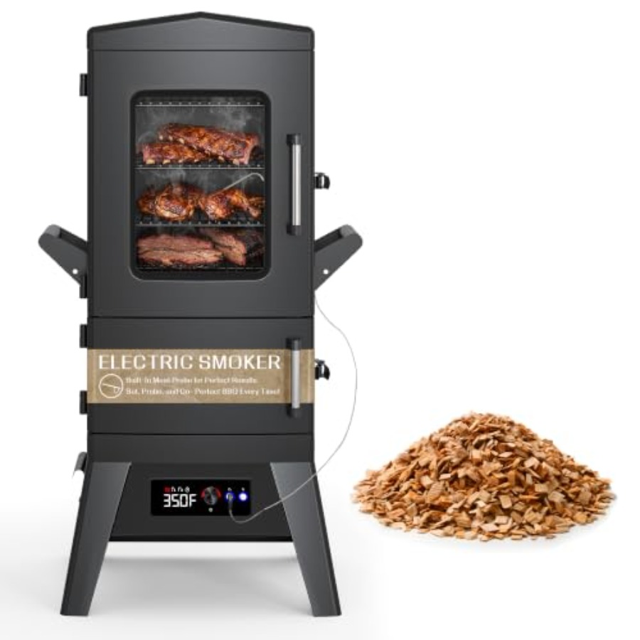Electric Smoker Bbq - Grote verticale elektrische rookgrill voor buiten-BBQ,