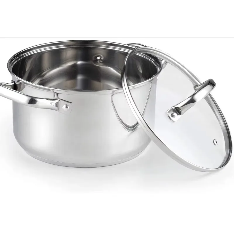Kitchen Appliances Luxury - 8-delige hoogwaardige kookset van roestvrij staal,