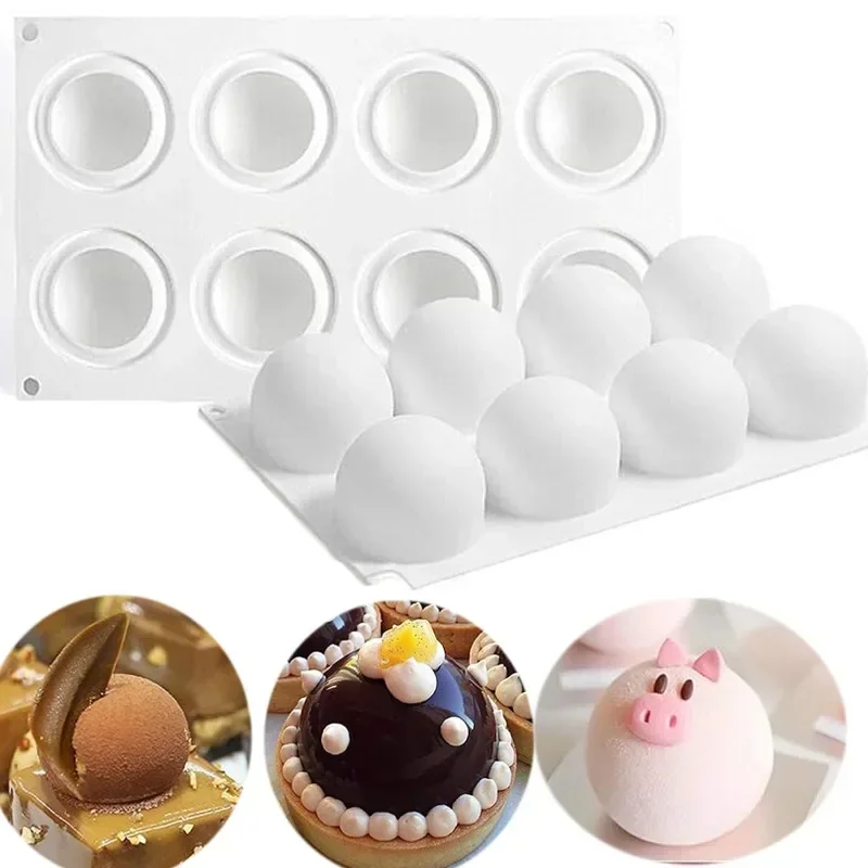 Kitchen Appliances Garage - 3D Bol Siliconen Mal Voor Mousse