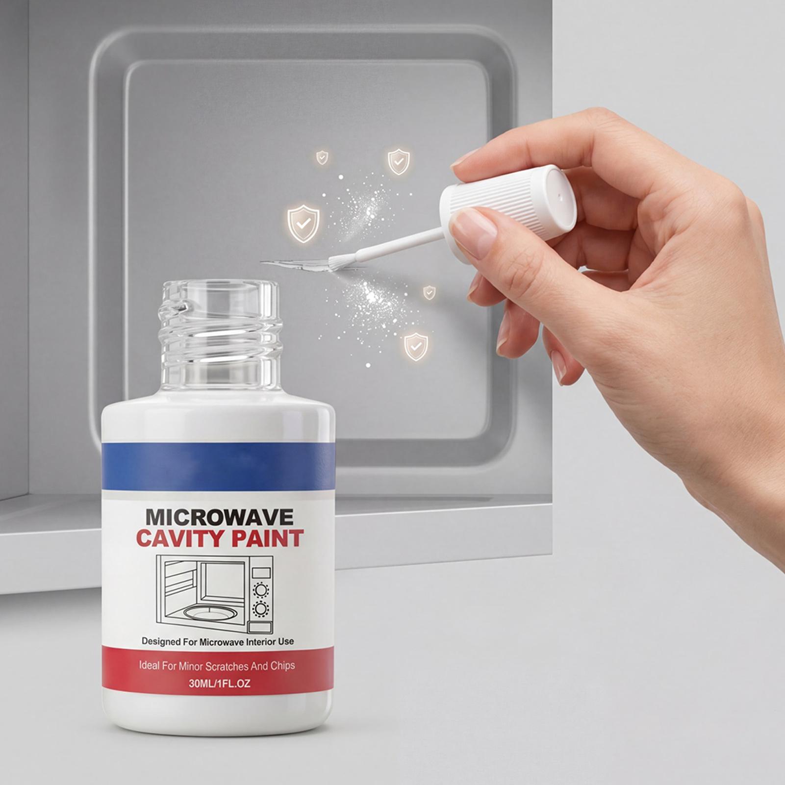 Kitchen Appliances Repair - Microgolfoven Binnenkamer Verf Apparaat Reparatie Touch-up