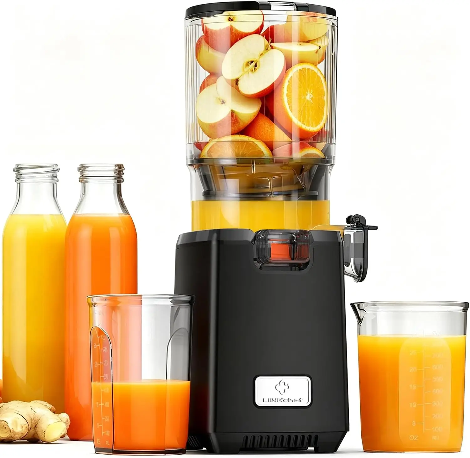 Juicer Cold Press Slow - Koudpers-sapcentrifuge - 250W Sapcentrifuge, 5,12