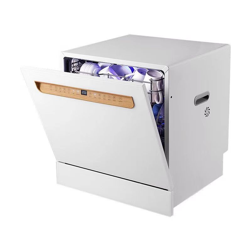 Strakke wit-zwarte vaatwasser, - Kitchen Appliances In White recensie en prijs