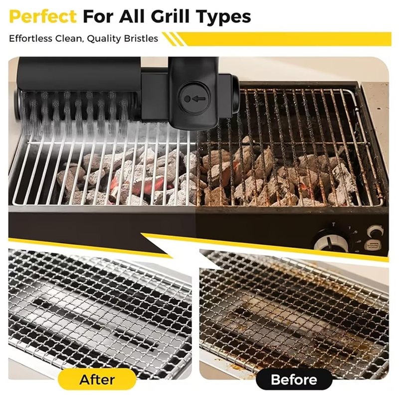 Elektrische grillborstelkop vo - Electric Smoker Bbq recensie en prijs