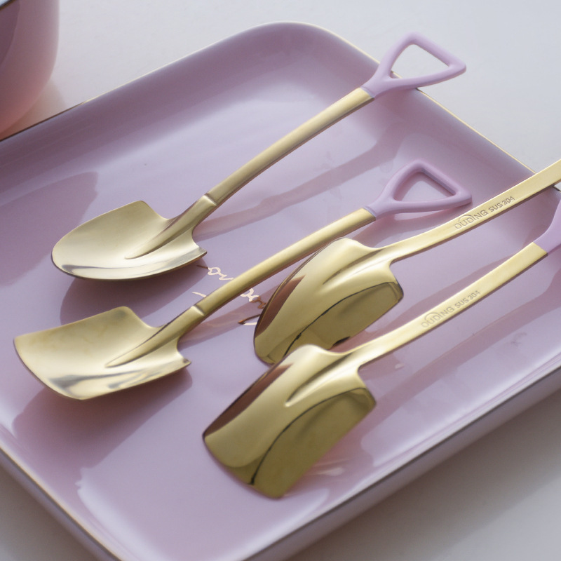 Luxe Roze Gouden Lepel Bestek  - Kitchen Appliances Luxury recensie en prijs