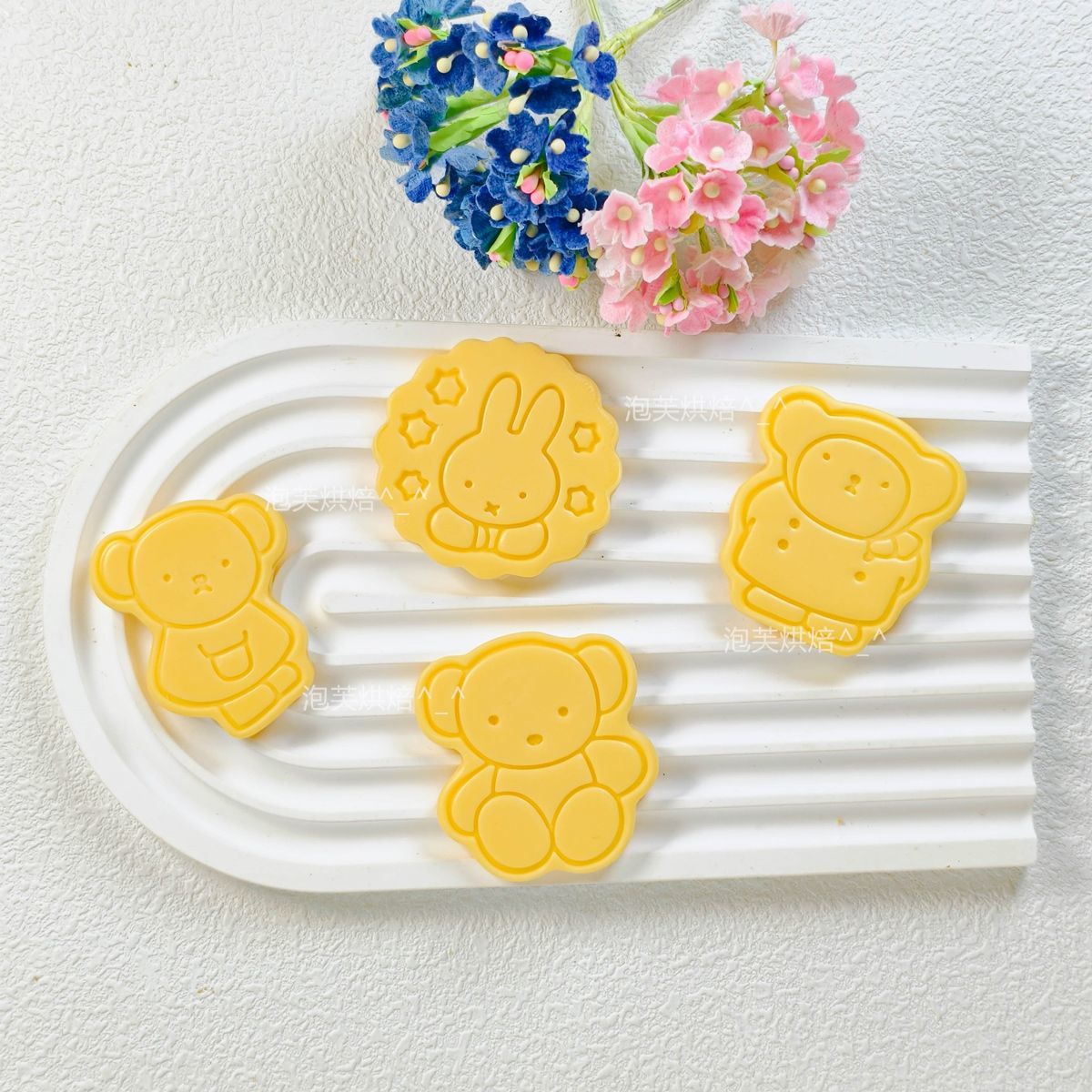 Leuke 3D Press Cookie Mold met - Kitchen Appliances Garage recensie en prijs