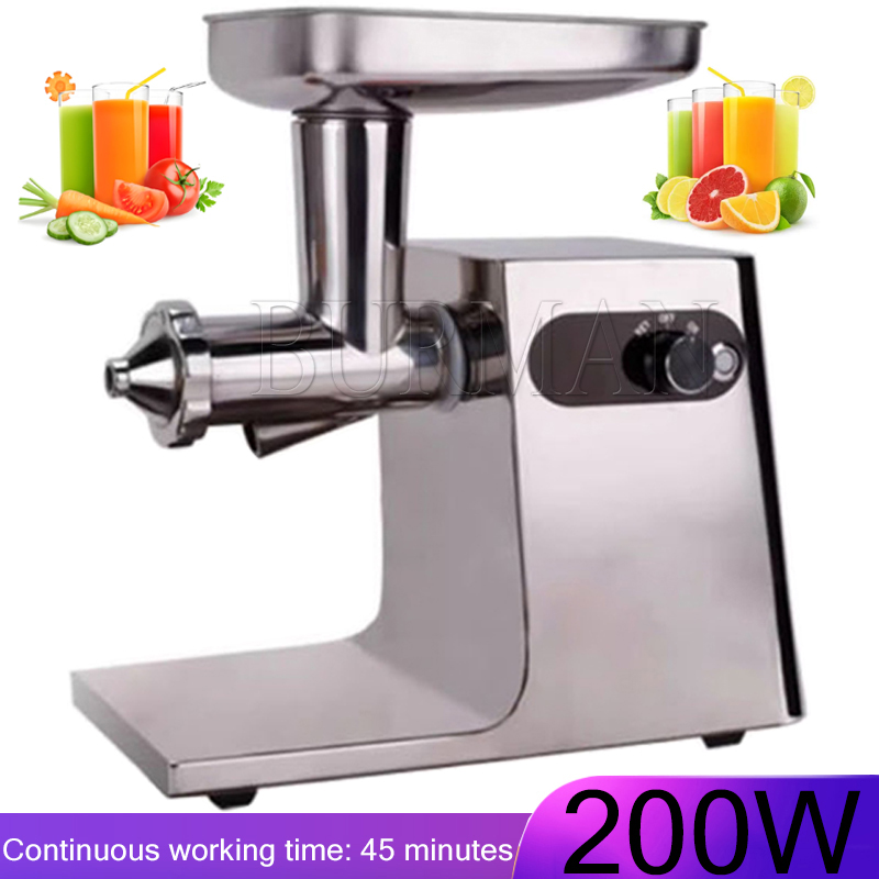 200W Fruit- en groentesapcentr - Juicer Cold Press Slow recensie en prijs