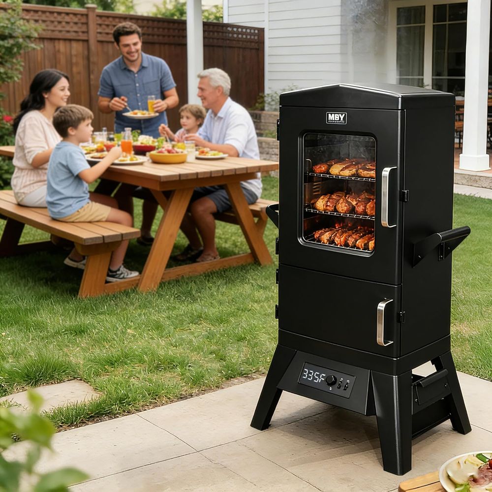 Elektrische BBQ-rookoven met g - Electric Smoker Bbq recensie en prijs