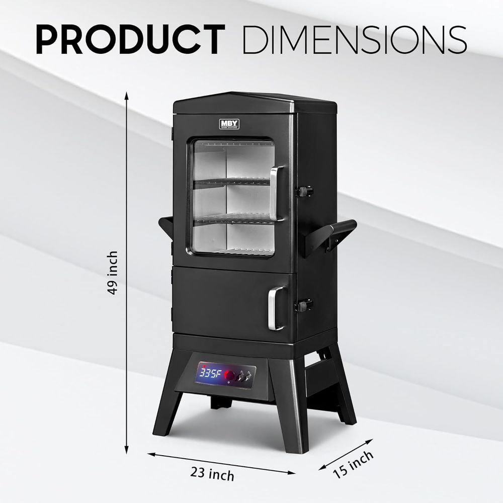 Elektrische BBQ-rookoven met g - Electric Smoker Bbq recensie en prijs
