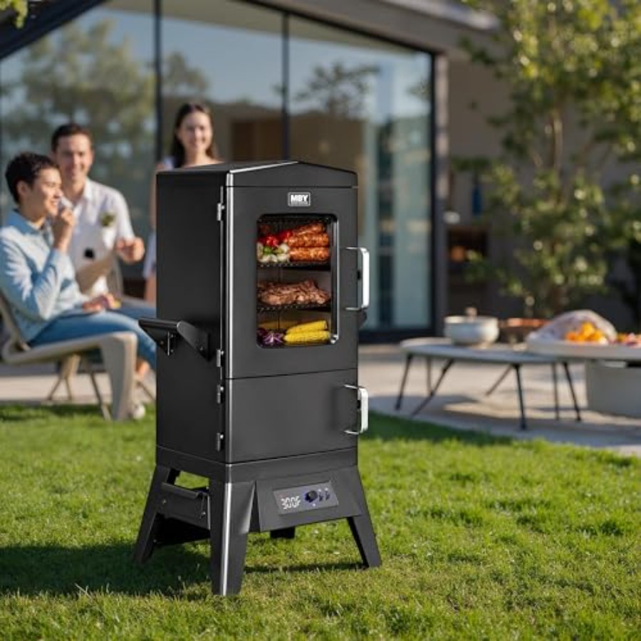 Grote verticale elektrische ro - Electric Smoker Bbq recensie en prijs