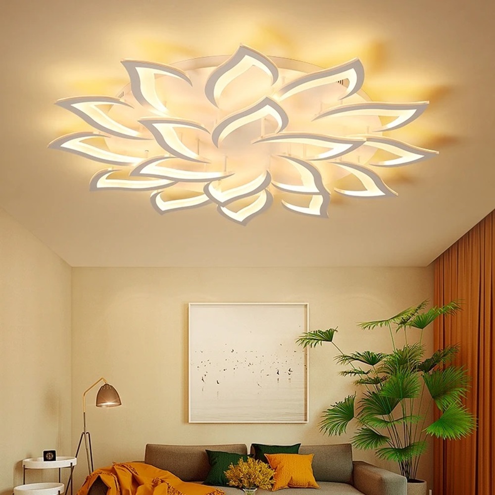 Moderne LED-plafondlamp Bloem  - Kitchen Appliances In White recensie en prijs