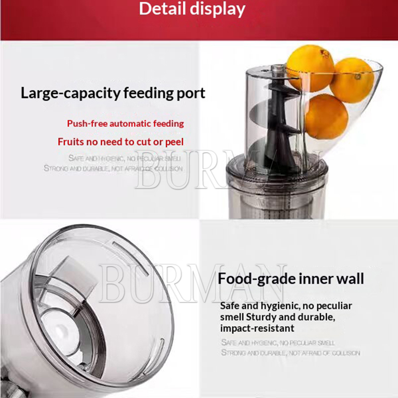 500W Commerciële Hoge Producti - Juicer Cold Press Slow recensie en prijs