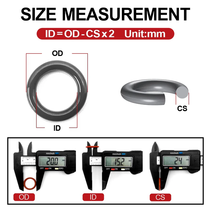 CS 1,5 mm zwarte NBR O-ringset - Kitchen Appliances Repair recensie en prijs