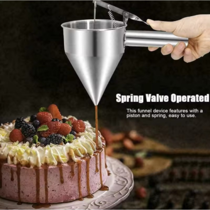 600/1200ML RVS vloeistof trech - Kitchen Appliances Garage recensie en prijs