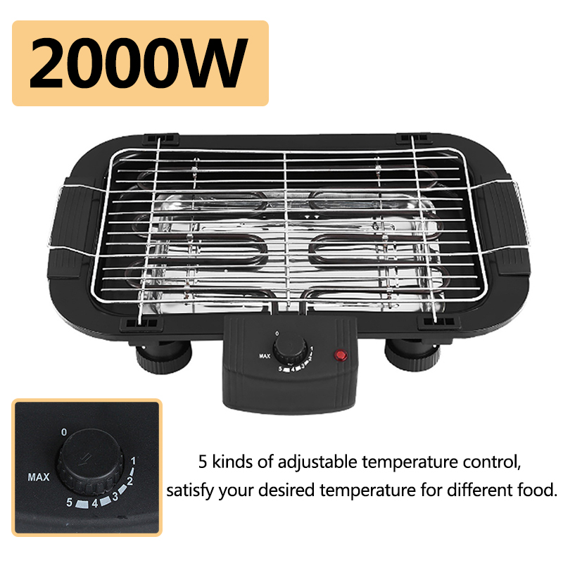 Huishoudelijke rookloze grill  - Electric Smoker Bbq recensie en prijs