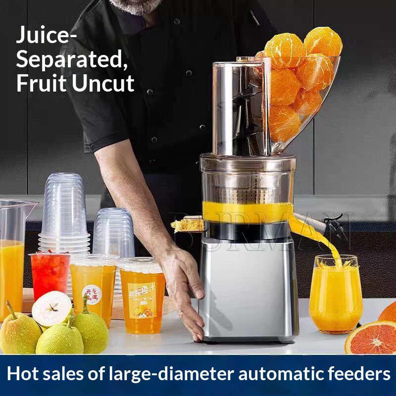 500W Commerciële en huishoudel - Juicer Cold Press Slow recensie en prijs